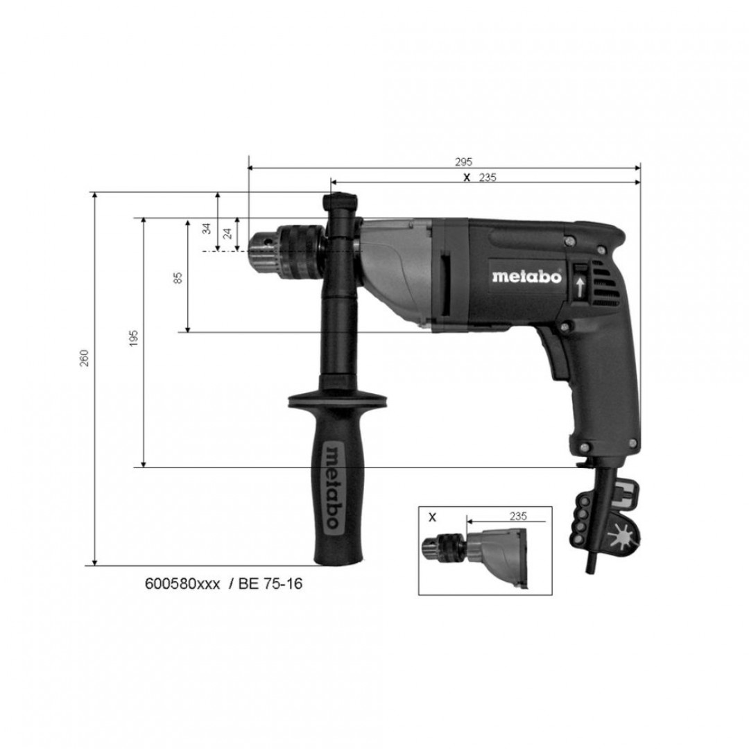 metabo-taladro-atornillador-be-75-16-519