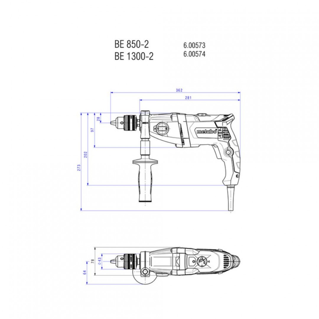 metabo-taladro-atornillador-bev-1300-2-518